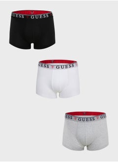 Buy 3 Pack Logo Band Trunks in Saudi Arabia