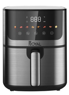 Buy Air Fryer Digital RA-AFD4718 | 220~240V/50~60Hz | 1400W With BS Plug | 4.7Liters Large Capacity | Digital Control | Built-In Menu | Timer: 0~60 Minutes Adjustable Timer | Temperature: 80~200 Degree in Saudi Arabia