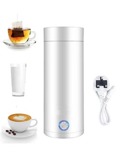 Buy Portable Electric Travel Kettle Insulation Coffee Mug Quick Boil Automatic Shut Off Water Heater in Saudi Arabia