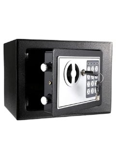 Buy Security Safe, Mini Electronic Security Safe, Electronic Keypad Lock and Physical Key, Store Jewelry, Cash and Other Valuable Items, Suitable for Home/office/hotel(Black) in Saudi Arabia