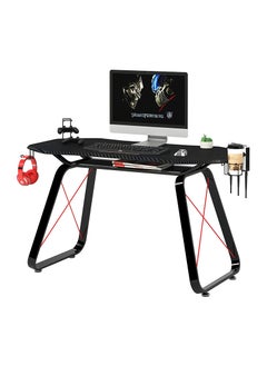 Buy Ultimate GT-010 Carbon Fiber PVC & MDF Gaming Table - Black in UAE