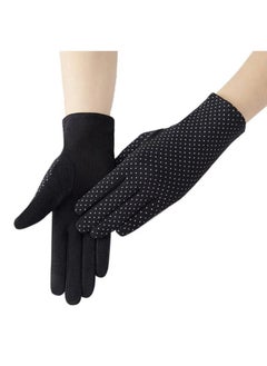 Buy Pair Women Sun Protective Gloves UV Protection Summer Sunblock Gloves Touchscreen Gloves for Driving Riding in Saudi Arabia