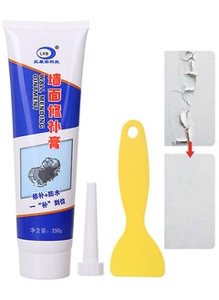 Buy Wall Mending Ointment Cream With Scraper Wall Spackle Repair Paste Wall Mending Agent Fill The Holes For Home Wall Plaster Dent Easy Solution, For Wall, Wood And Plaster 250G in Saudi Arabia