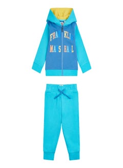 اشتري Franklin and Marshall Boys Baby and Toddler Arch Zip Hoodie and Joggers Set في السعودية