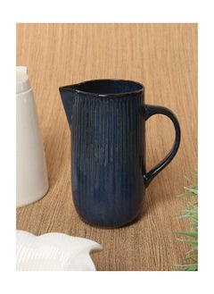 Buy Gallery Porcelain Jug, Blue - 1L in UAE