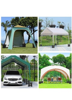 Buy Canopy Weights Set of 4, Sand Bags for Canopy Legs, Tent Weights for Legs, Heavy Duty Gazebo Weights Sandbags for Patio Umbrella Base, Outdoor Pop Up Tent, Sun Shelter, Pool Ladder in UAE