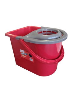 اشتري HomePro Mop Bucket Floor Cleaning System, Oval Shaped 15L في الامارات