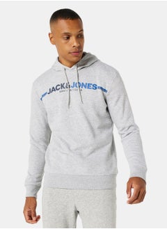 Buy Logo Relaxed Fit Hoodie in Saudi Arabia