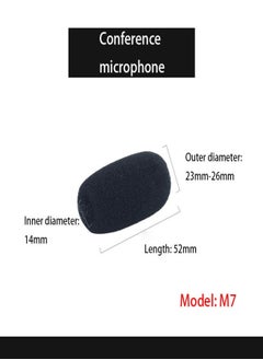 Buy 5 pieces M7 conference microphone microphone windproof foam cover (52mm) in Saudi Arabia