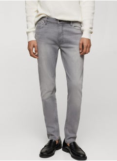 Buy Skinny Fit Light Wash Jeans in UAE