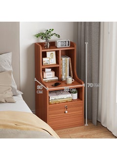 Buy Bedside  Multifunctional Table with Storage And Drawers in UAE