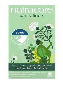 Buy Panty Liners Organic Cotton Cover Long 16 Liners in UAE