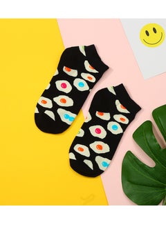 اشتري Unisex Absorb Sweat and Deodorize Socks 3 Pairs High Quality Socks One Size Fits All في السعودية