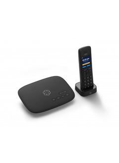 اشتري Ooma Telo VoIP Free Internet Home Phone Service and HD3 Handset. Affordable landline replacement. Unlimited nationwide calling. Low international rates. Answering machine. Option to block Robocalls في الامارات