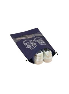 Buy Travel Shoe Bags,  Window Bags With Rope  (Navy Blue) in Egypt