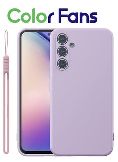 اشتري Case for Samsung A54 5G Silicone Cover Soft Purple في السعودية