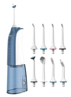 Buy Portable Dental Water Flosser Teeth Cleaner Tooth Floss Oral Irrigator Set FC 2730 in UAE
