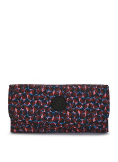 Buy KIPLING Large Wallet Female Happy Squares Money Land in UAE