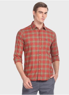 اشتري Checked Regular Fit Shirt في الامارات