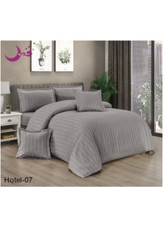 اشتري 6-piece hotel double-sided striped mattress, moving middle filling, with summer zipper في السعودية