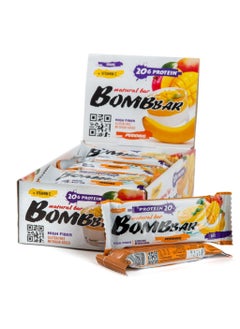 Buy Bombbar Protein Bar Pudding 60g 12pcs in UAE