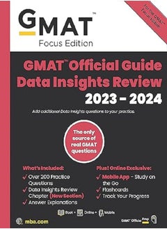 اشتري GMAT Official Guide Data Insights Review 2023 2024 في الامارات