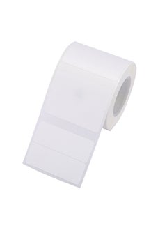 Buy White Blank Thermal Printing Paper Roll for B21 Label Printer Barcode Price Size Name Label Paper Waterproof Oil-Proof Tear Resistant 40*15mm 460sheets/roll in UAE