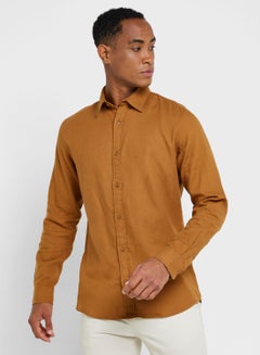 Buy Solid Regular Fit Shirt in UAE