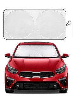 Buy Car Windshield Sun Shade for UV Rays and Sun Heat Protection for Interior Accessories in Saudi Arabia