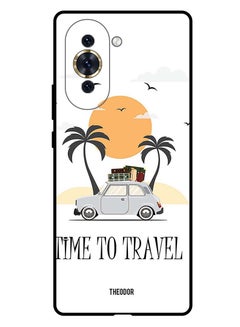 Buy Protective Case Cover For HUAWEI NOVA 10 PRO Time To Travel Vector in UAE