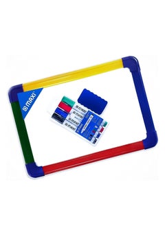 Buy A4 Size White Board With Markers And Duster in UAE