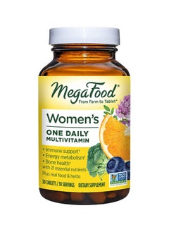 اشتري Women's One Daily Multivitamin for Immune Support, Energy Metabolism, Bone Health Dietary Supplement - 30 Tablets / 30 Servings في الامارات