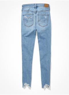 اشتري AE Ne(x)t Level Ripped High-Waisted Jegging Crop في الامارات