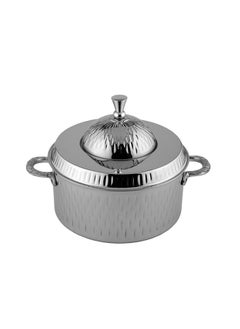 Buy Hanya Hotpot Stainless Steel  2.5 Liter  Silver in Saudi Arabia