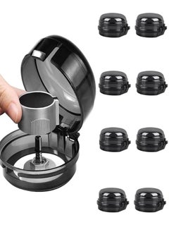 Buy Gas Stove Knob Locks, 8 Pack Gas Stove Knob Covers Baby Proof Knobs Locks  Oven Stove Baby Proof Knobs for Gas Range Guard Kitchen Childproof in UAE