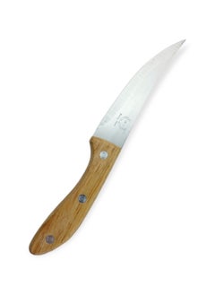 Buy Stainless Steel Kitchen Knife With A Wooden Handle - 5" in Egypt