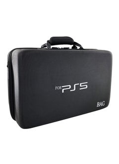 اشتري Hard Shell Carry Case Travel Bag for PS5, Shockproof Protective Storage Bag for PS5 Disk Digital Edition, Headset, Base and Game Accessories في الامارات