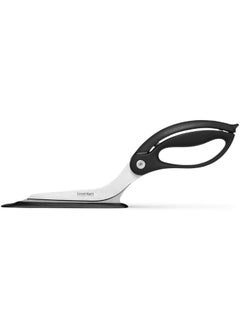 اشتري Scizza | Non Stick Pizza Scissors With Protective Server | Stainless Steel Pizza Cutter Scissors | All In One Pizza Slicer And Pizza Server | Easy To Use And Easy To Clean Pizza Cutters | Black في الامارات