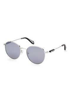 اشتري Unisex Mirrored Round Shape Metal Sunglasses OR007216C54 - Lens Size: 54 Mm - Shiny Palladium في السعودية