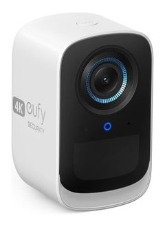 اشتري كاميرا eufy Security eufyCam 3C الإضافية، كاميرا أمان لاسلكية خارجية، كاميرا 4K مع مساحة تخزين محلية قابلة للتوسيع، الذكاء الاصطناعي للتعرف على الوجه، أضواء كاشفة، بدون رسوم شهرية، يتطلب HomeBase 3. في الامارات