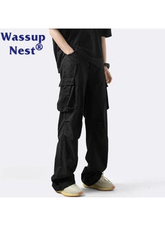 اشتري New WASSUP NEST Fashion Straight Casual Pants في السعودية