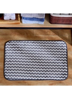 Buy Aida Textured Memory Foam Bath Mat 60 x 40 cm in Saudi Arabia