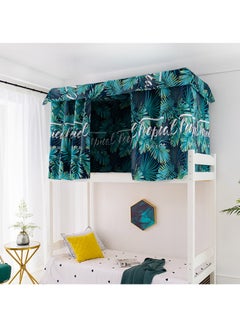 اشتري Bunk Bed Curtain Single Sleeper Canopy Blackout Cloth Shading Bedding Junior Students College Home Drapery 1pc في الامارات