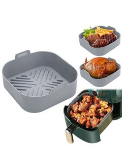 Buy Air Fryer Silicone Pan High Temperature Baking Square Tray in Egypt