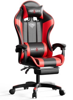 اشتري Gaming Chair Computer Chair, High Back Esports Chair, Ergonomic Large Angle Tilt and Height Adjustment Game Chair, with Neck Pillow Waist and Leg Support في السعودية