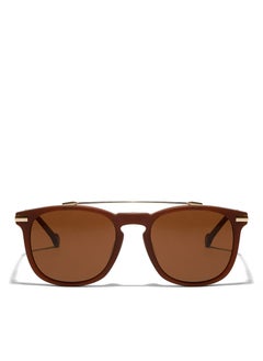 Buy CHALLENGER Men Brown Sunglasses - Frame Material: Metal + Acetate - Lens Color: Brown- Frame Color: Brown - Full Rim in Saudi Arabia