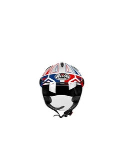 Buy Airoh HELMET JT CONVERT BLUE GLOSS in UAE