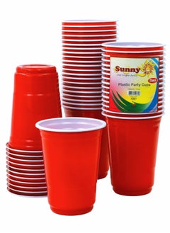 Buy Sunny Your Bright Choice Red Plastic Party Cups 16Oz Pack Of 50 in UAE