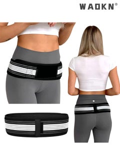 Buy Sacroiliac SI Joint Hip Belt, Lower Back Support Brace Hip Braces for Hip Pain Alleviate Sciatic Anti-Slip Sacroiliac Belt Pilling-Sciatica Pelvis Lumbar Pain Relief,Resistant Pelvic Belt (Regular) in UAE