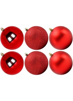 اشتري Large Christmas Ball Ornaments 6 Pcs في مصر